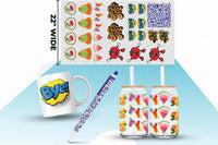 UV DTF Sticker Gang Sheet Builder
