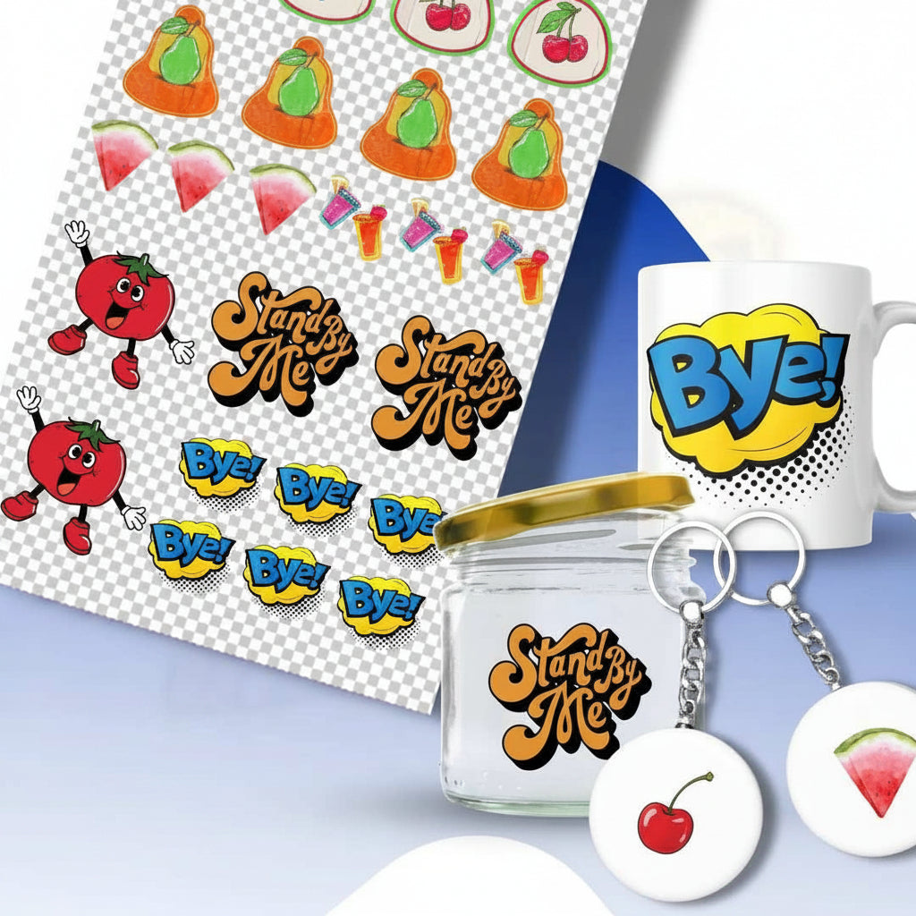 UV DTF Sticker Gang Sheet Builder