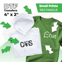 DTF Transfers By Size
