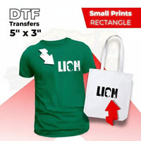 DTF Transfers By Size - Cheetah DTF