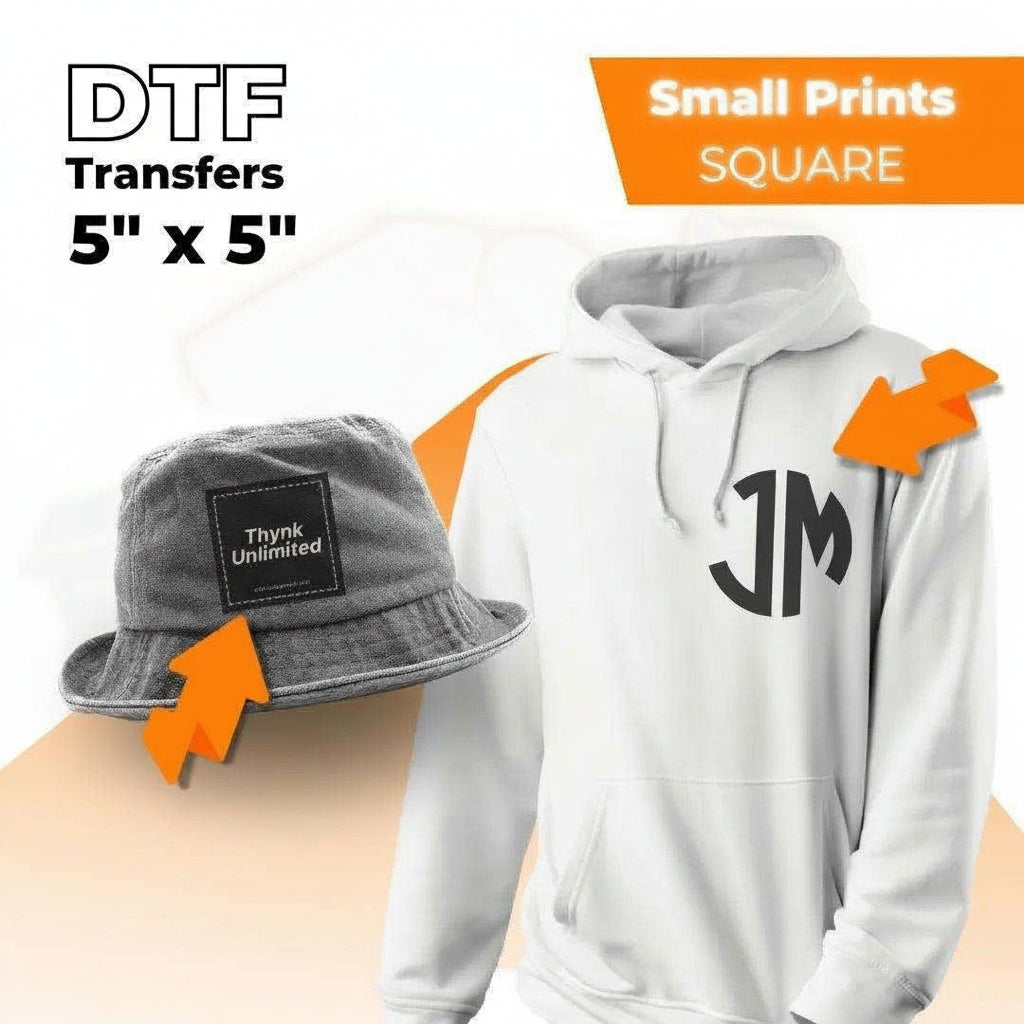 DTF Transfers By Size - Cheetah DTF