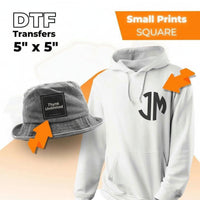 DTF Transfers By Size - Cheetah DTF