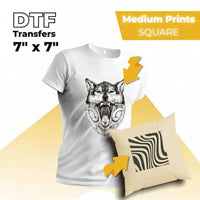 DTF Transfers By Size - Cheetah DTF