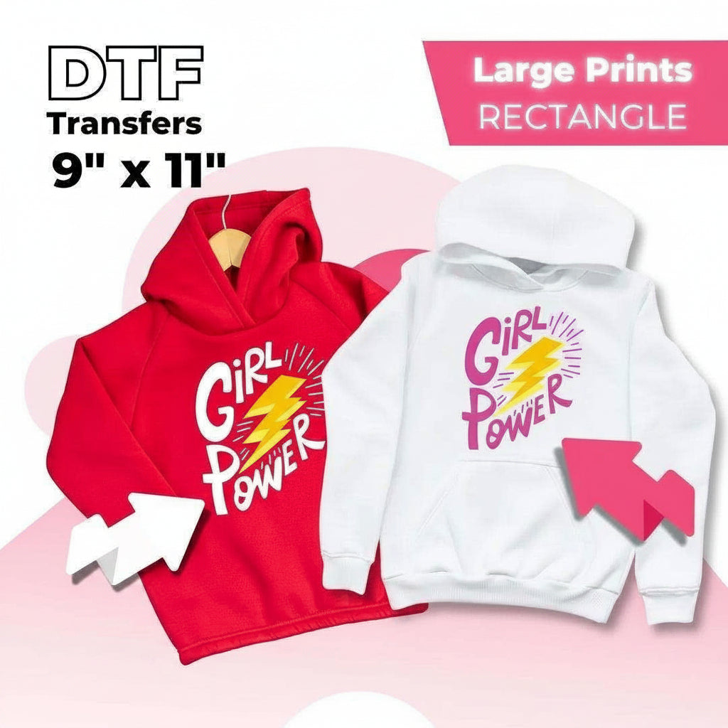 DTF Transfers By Size - Cheetah DTF