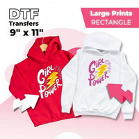 DTF Transfers By Size - Cheetah DTF