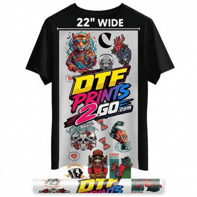 Custom DTF Gang Sheets - Upload Pre-Made Gang Sheet