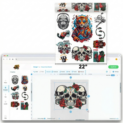 DTF Gang Sheet Builder